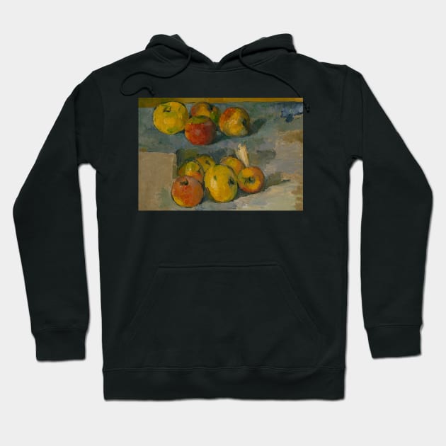 Apples by Paul Cezanne Hoodie by Classic Art Stall
